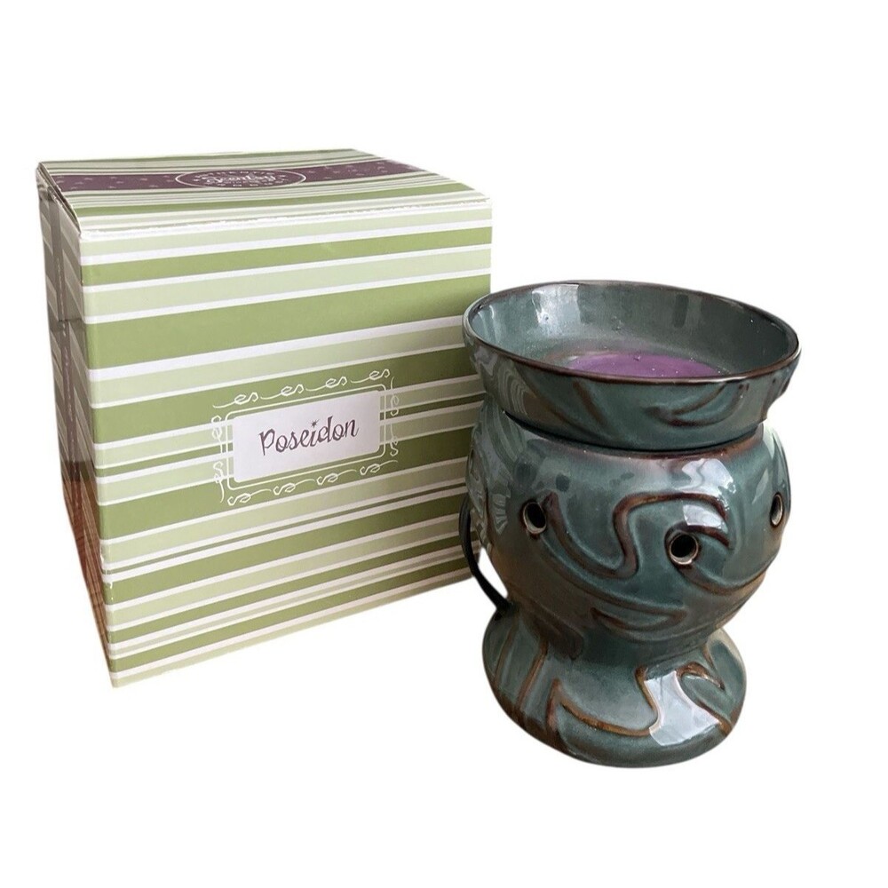 Scentsy Wax Warmer "Poseidon Olympus full size